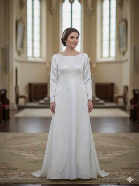 Vintage 1967 Alfred Angelo Wedding Dress